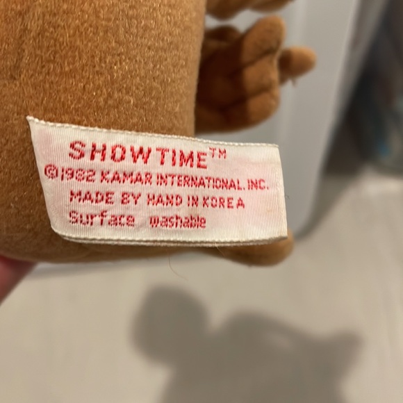 Vintage 1982 Showtime Kamar ET Extra Terrestrial Movie 8” Plush Great Condition - Picture 4 of 5